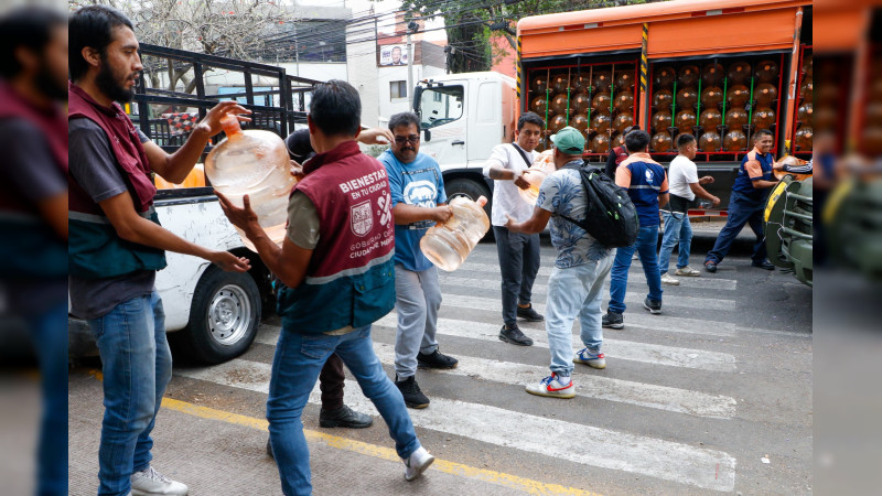 CDMX: Ejército instala plantas purificadoras en la Benito Juárez ante crisis de agua contaminada 