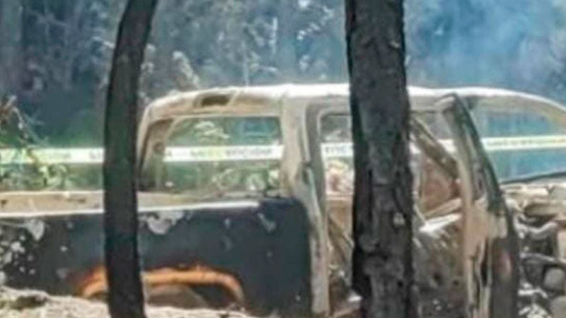 Identifican a uno de los cinco calcinados de Zinapécuaro, Michoacán  