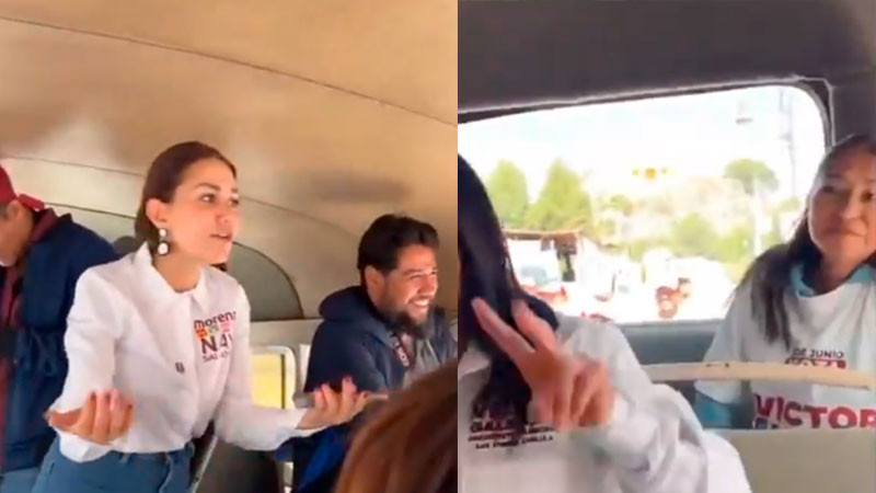 Tunden en redes a candidata al Senado por Puebla al hacer una broma: “Cámara, ya se la saben” 