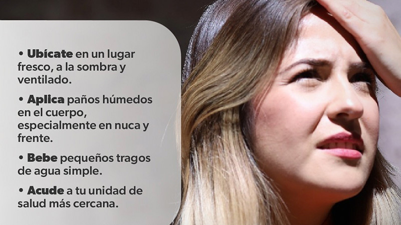Sigue estos consejos de la SSM para prevenir golpes de calor 