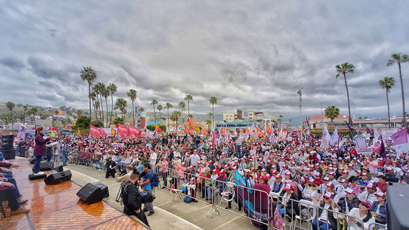 Con los científicos de Ensenada, vamos a garantizar agua en Baja California: Claudia Sheinbaum 