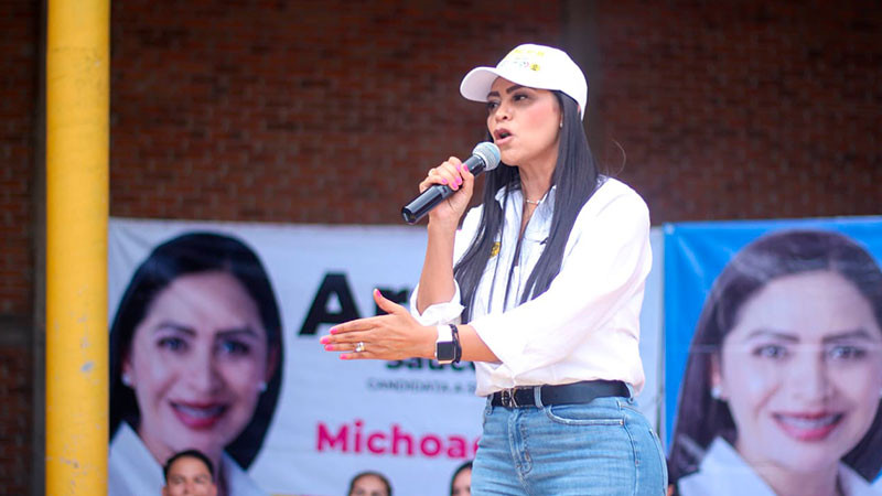 Zinapécuaro e Indaparapeo muestran entusiasmo al proyecto de Araceli Saucedo 