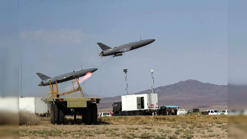 Nuevo conflicto mundial: Irán lanza ejército de drones armados contra Israel 