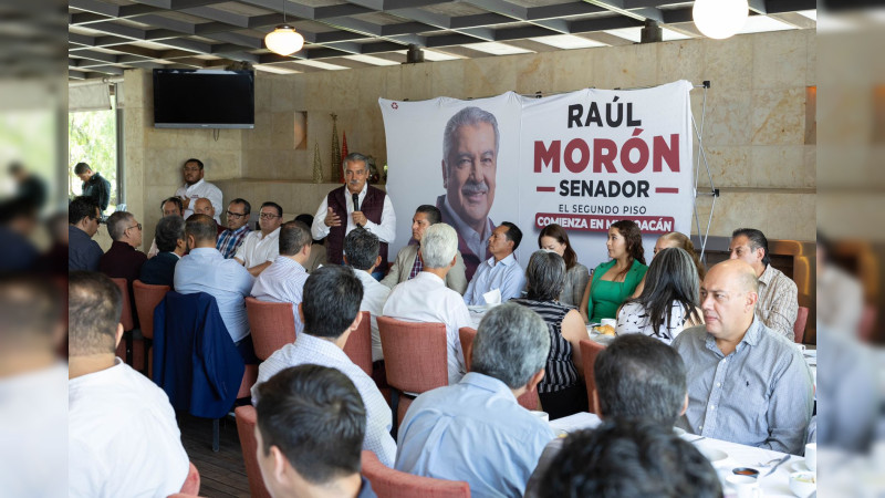 Académicos de Michoacán, califican a Raúl Morón como el mejor perfil para el Senado
