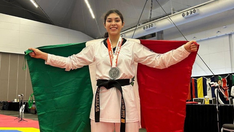 Taekwondoína michoacana competirá en Campeonato Panamericano en Brasil 
