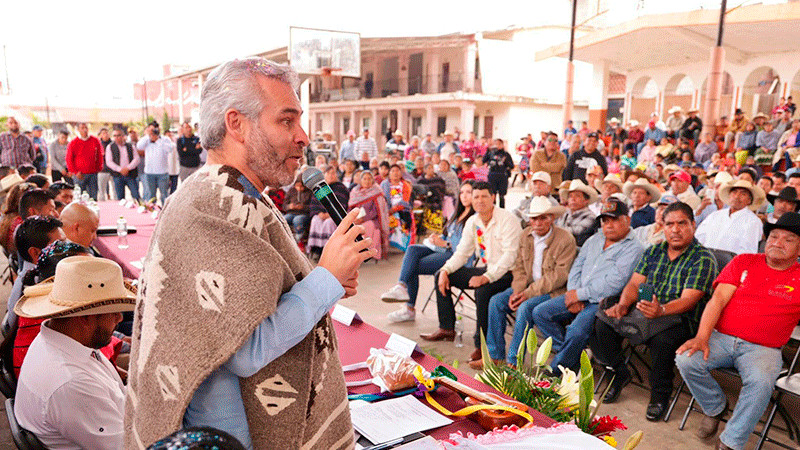 Mayoría de comunidades indígenas instalarán casillas electorales: Bedolla 