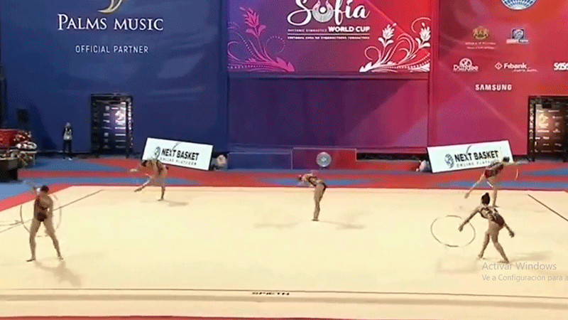 Equipo de Gimnasia Rítmica mexicano fana medalla de bronce en Copa del Mundo en Bulgaria 