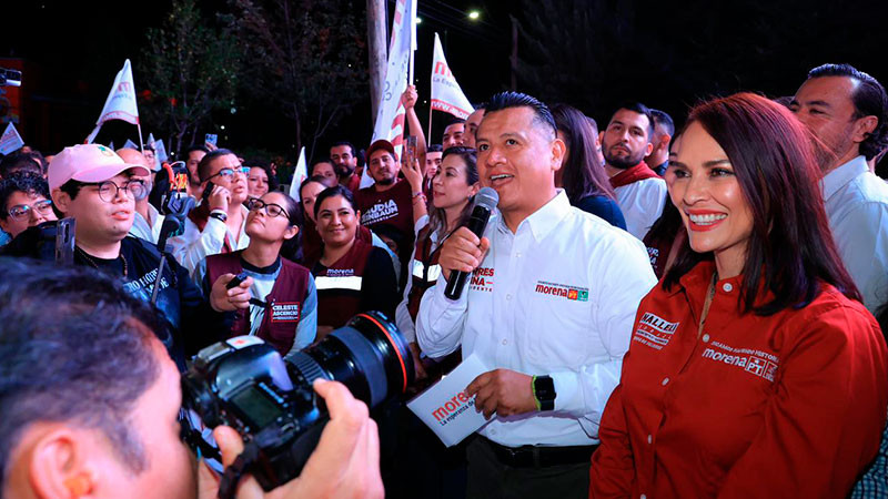 Arranca Carlos Torres Piña campaña por alcaldía de Morelia, Michoacán 