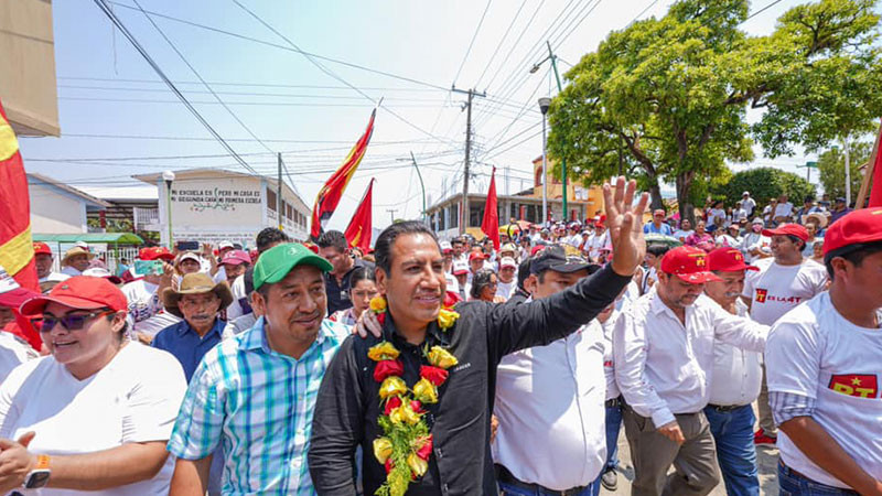 Candidato morenista promete pacificación de zona fronteriza chiapaneca  