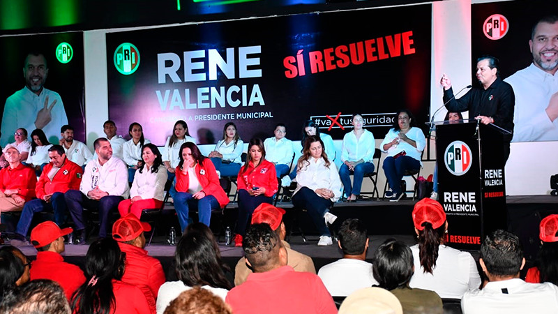 ”Vamos a ganar Morelia y René será el próximo presidente municipal de esta ciudad”: Memo Valencia
