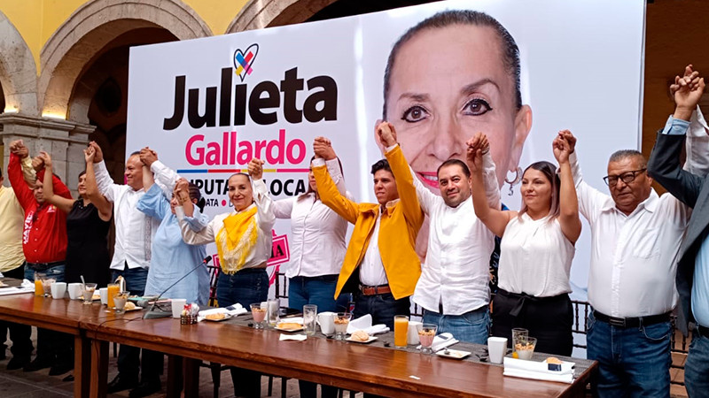 Llama Julieta Gallardo a pacto de civilidad en campañas 