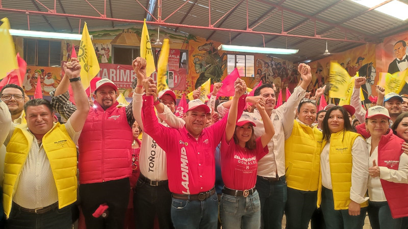 Bladimir González arranca campaña por Tarímbaro 