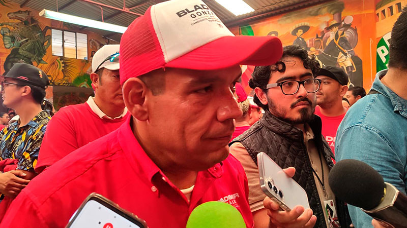 Confía Bladimir González que ganará en Tarímbaro 