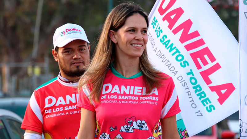 Daniela De Los Santos Torres, inicia campaña con enfoque en seguridad y niñez 