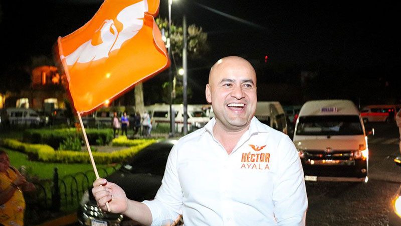 Con caravana, arranca Héctor Ayala Morales campaña rumbo a la presidencia municipal de Morelia 