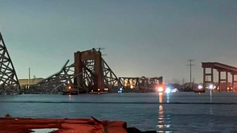 Hallan otro de los cuerpos sin vida tras accidente en el puente de Baltimore 