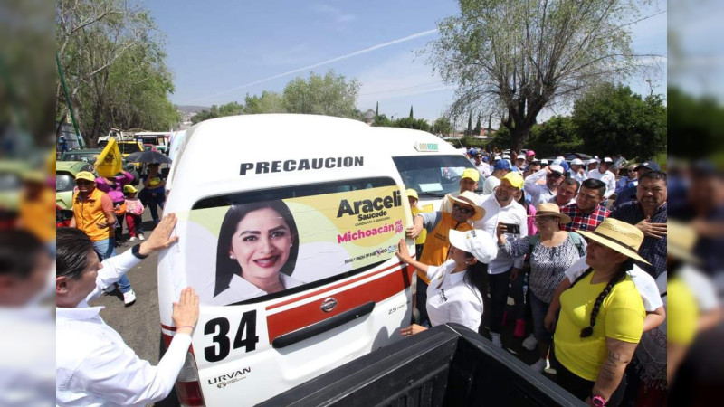 Morelia debe seguir brillando por y para quienes en ella viven: Araceli Saucedo
