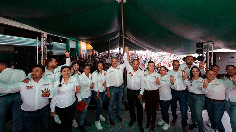 Vamos por la victoria en todos los municipios de Michoacán: Morón  