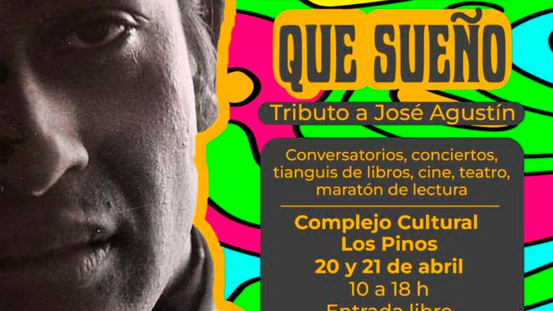 En Los Pinos, se prepara un tributo al escritor José Agustín  