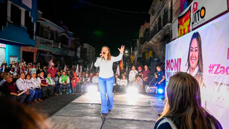 Arranca Mónica Valdez campaña, con un compromiso por el desarrollo de Zacapu 