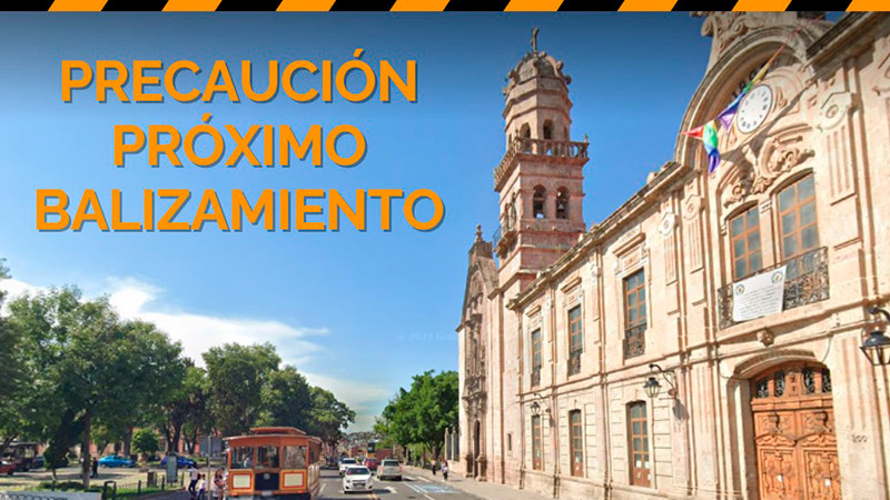  Toma precauciones; Mañana miércoles balizarán avenida Tata Vasco en Morelia