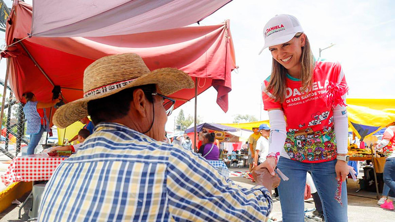 Daniela De Los Santos llama a preservar la paz en el proceso electoral