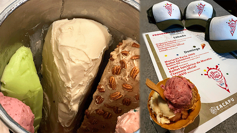 Más de 40 sabores te esperan en la Feria de la Nieve de Zacapu