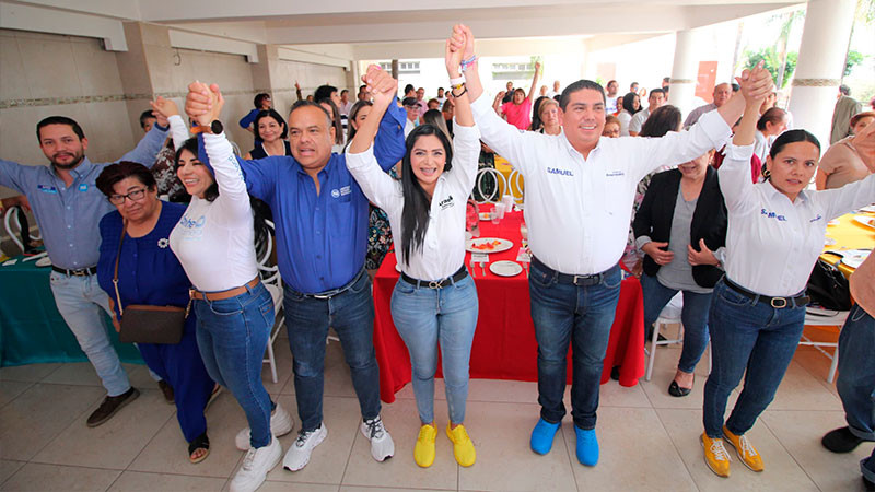 Vamos a quitarle el freno a Michoacán y México, ¡es hora del renacimiento!: Araceli Saucedo 