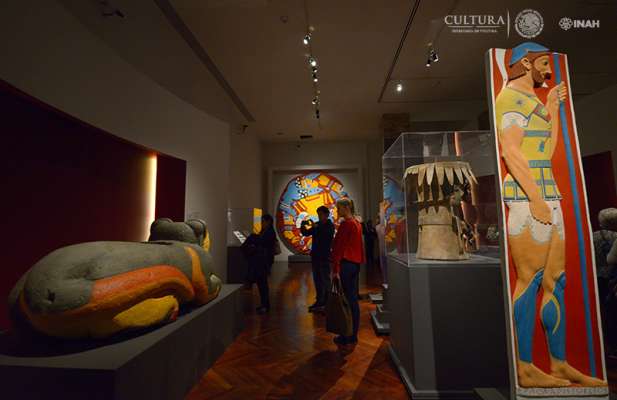 En el Palacio de Bellas Artes, la exposición El color de los Dioses. Policromía en la Antigüedad clásica y Mesoamérica - Foto 2 
