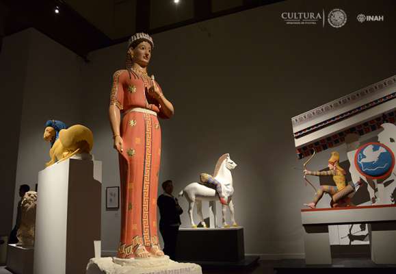 En el Palacio de Bellas Artes, la exposición El color de los Dioses. Policromía en la Antigüedad clásica y Mesoamérica - Foto 8 
