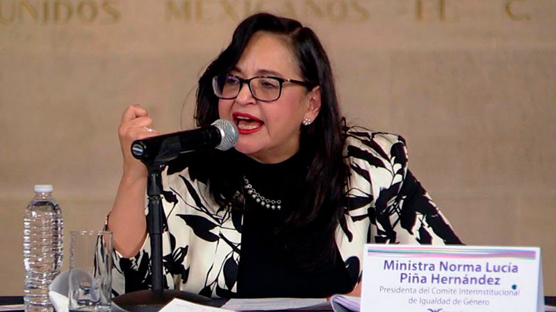 Magistrados y jueces respaldan a presidenta de la Corte, Norma Piña 