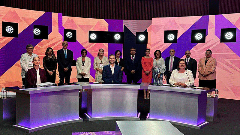 INE acepta cambios en escaleta de segundo debate presidencial 