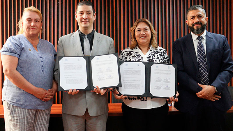 Signan ANEFAC Michoacán y AMIC convenio por la cultura fiscal 