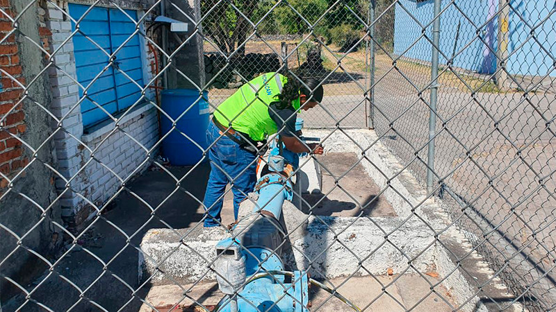  SSM realiza operativo sanitario para prevenir enfermedades por tolvaneras en Cuitzeo, Michoacán