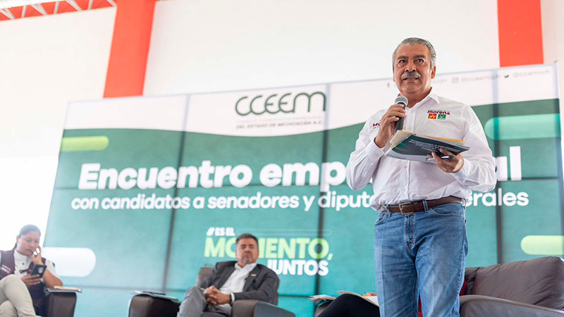 Coinciden Morón y CCEEM en necesidad de cambiar modelo económico de México  