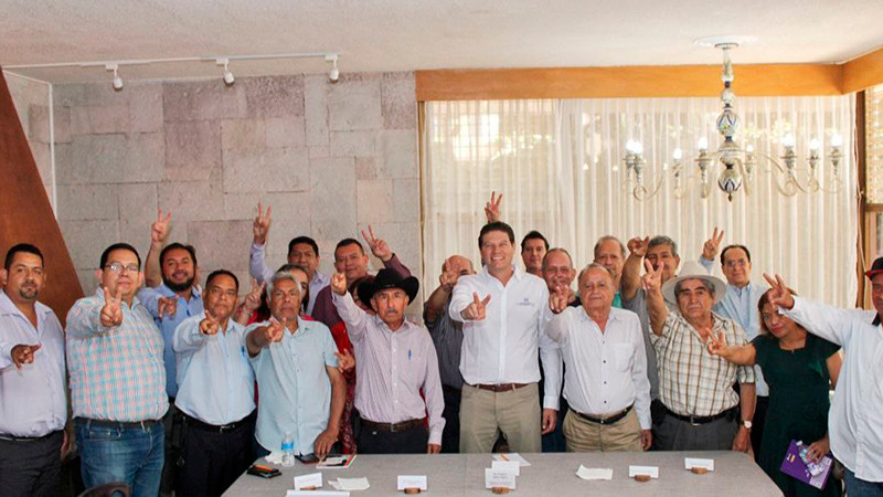 Alfonso Martínez, el único que puede mantener el desarrollo de Morelia: Asociaciones del sector rural