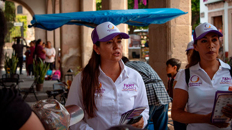 Candidatas mujeres prioritarias: partido Michoacán Primero 