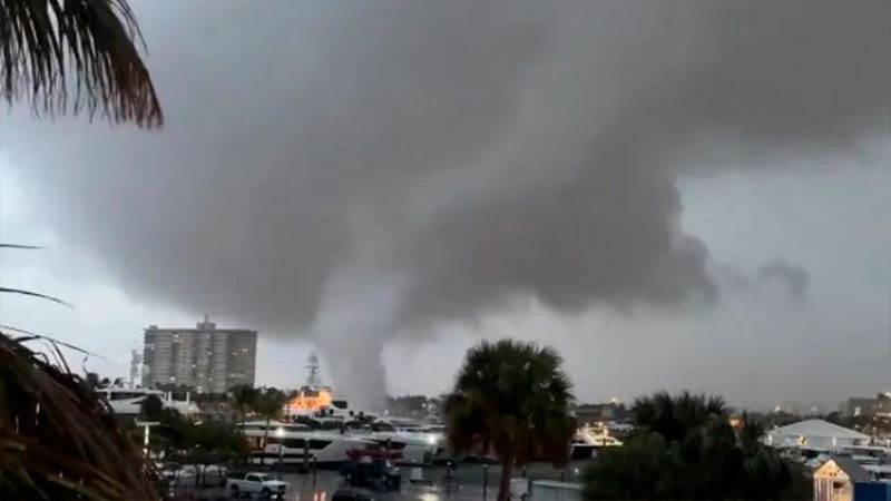 Emiten alerta de tornado en Coahuila 