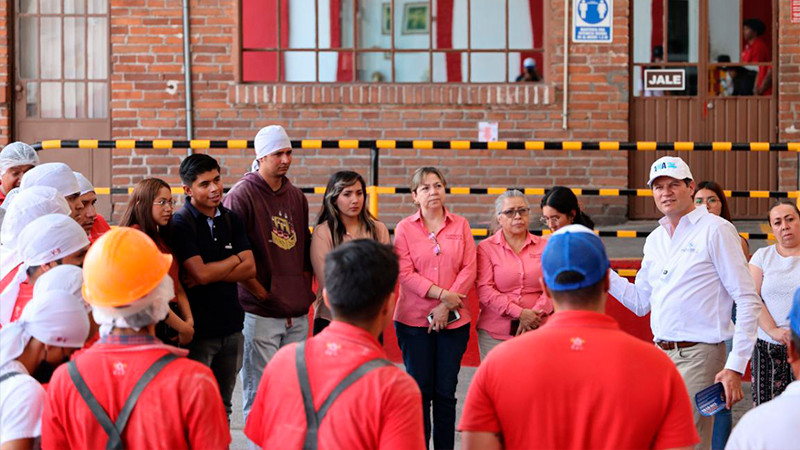 Alfonso Martínez más comprometido con el crecimiento económico de Morelia