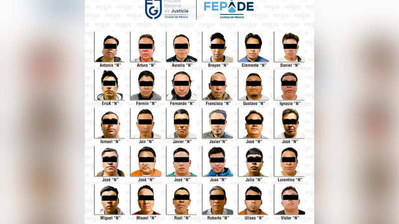 Detienen a 30 personas en CDMX por retirar propaganda de Santiago Taboada 