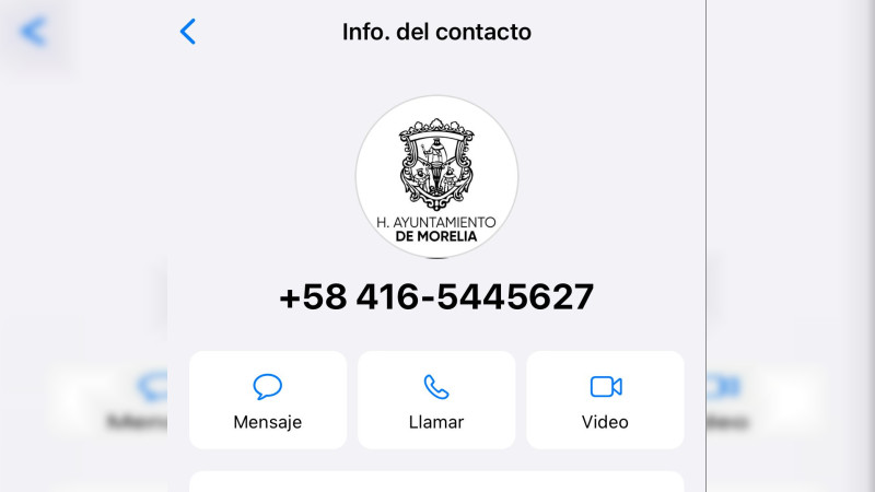 Alerta Gobierno de Morelia por fraude telefónico 