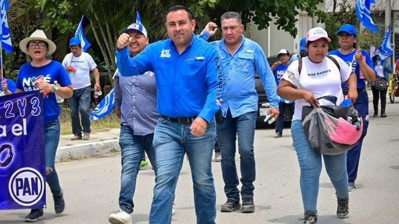 Identifican a presunto asesino de Noé Ramos, candidato a la alcaldía de Ciudad Mante, Tamaulipas 