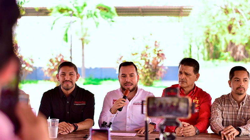 En la Tierra Caliente la gente confía en la 4T y votará a favor de la coalición Seguimos Haciendo Historia en Michoacán: Reyes Galindo 