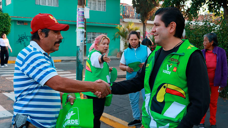 Seguridad y respaldo a tianguis de Morelia, para impulsar economía local: “Neto” Núñez  