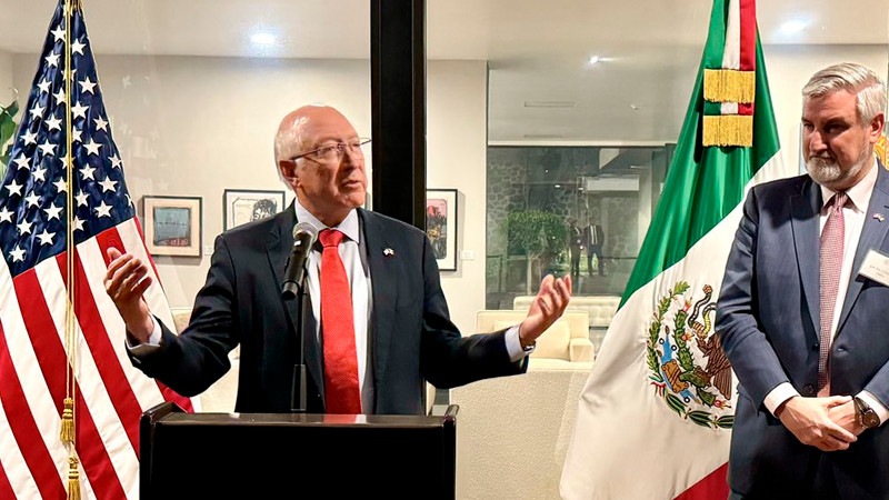 Ken Salazar advierte por impacto de migración en la frontera sur de México 