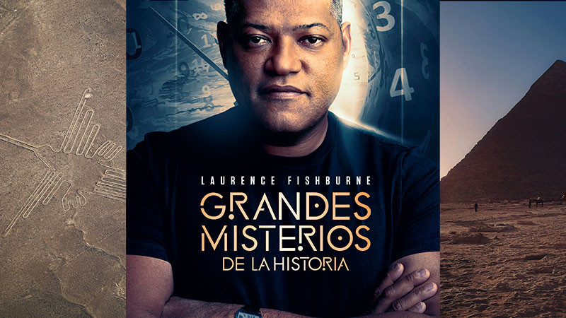 Actor Laurence Fishburne regresa a History para la serie Grandes Misterios de la Historia 