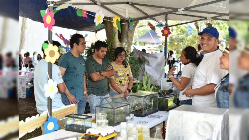 Histórico, 36 mil visitantes en el Tianguis de la Ciencia de la UMSNH