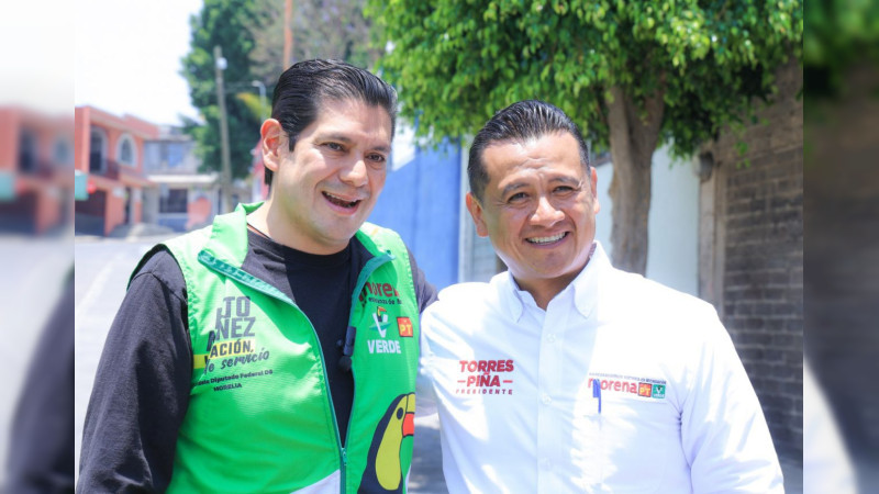 Puerta por puerta, Torres Piña afianza respaldo de morelianos