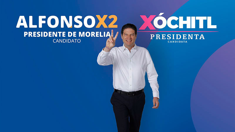 Invita Alfonso Martínez al arranque oficial de campaña, este domingo en Plaza Valladolid 