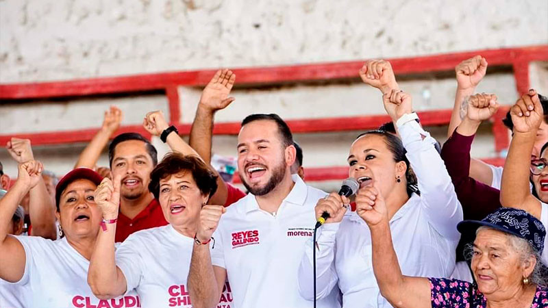 Respalda ciudadanía de Gabriel Zamora a Reyes Galindo  